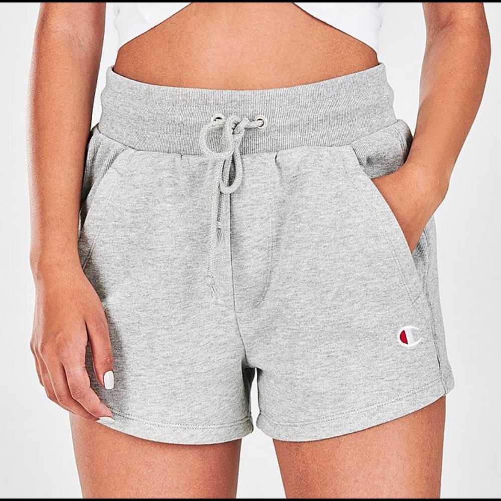 Women’s Grey Champion shorts